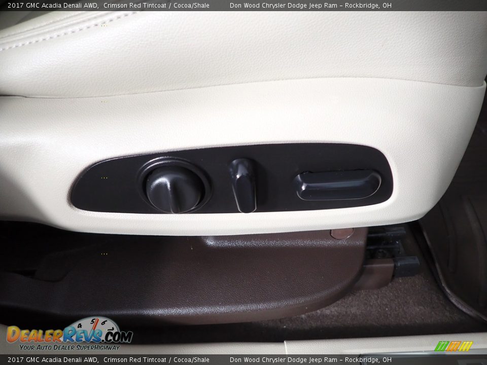 2017 GMC Acadia Denali AWD Crimson Red Tintcoat / Cocoa/Shale Photo #32