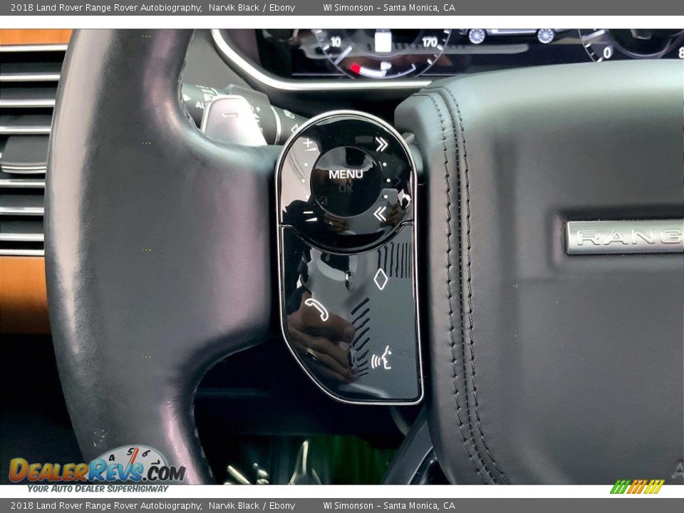 2018 Land Rover Range Rover Autobiography Steering Wheel Photo #21