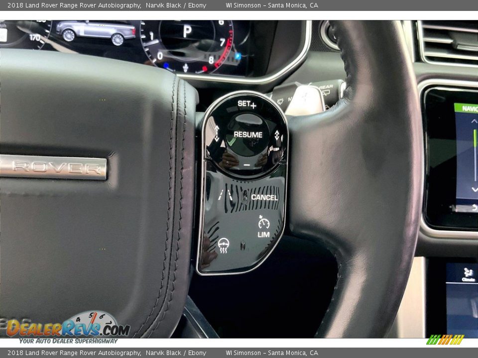 2018 Land Rover Range Rover Autobiography Steering Wheel Photo #22
