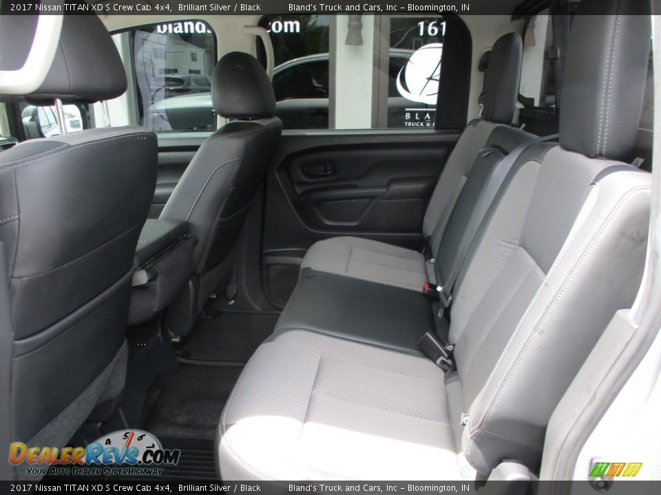 Rear Seat of 2017 Nissan TITAN XD S Crew Cab 4x4 Photo #9