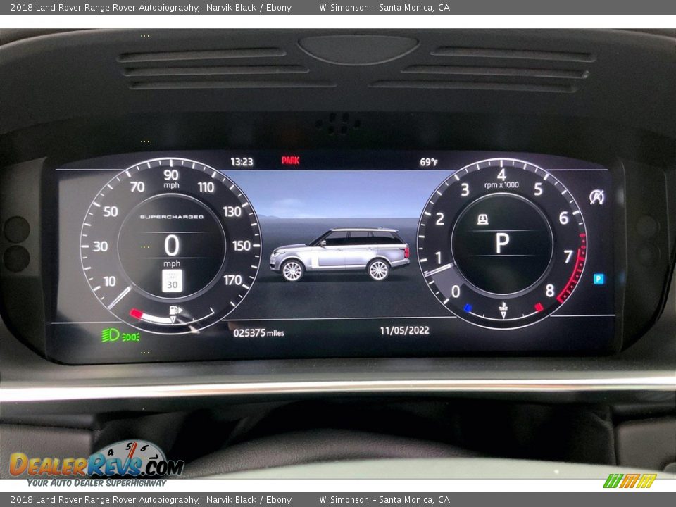 2018 Land Rover Range Rover Autobiography Gauges Photo #23