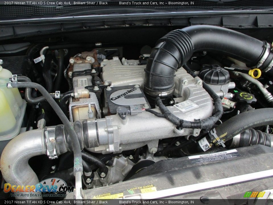 2017 Nissan TITAN XD S Crew Cab 4x4 5.0 Liter DOHC 32-Valve Cummins Turbo-Diesel V8 Engine Photo #28