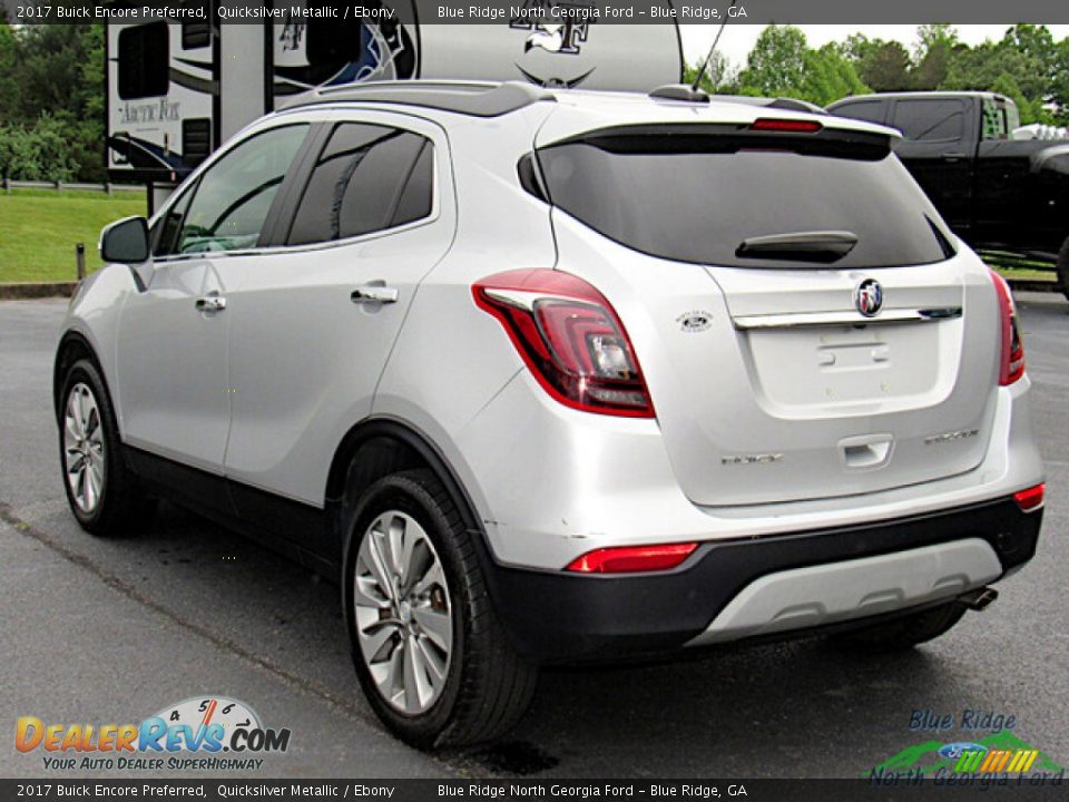 2017 Buick Encore Preferred Quicksilver Metallic / Ebony Photo #3