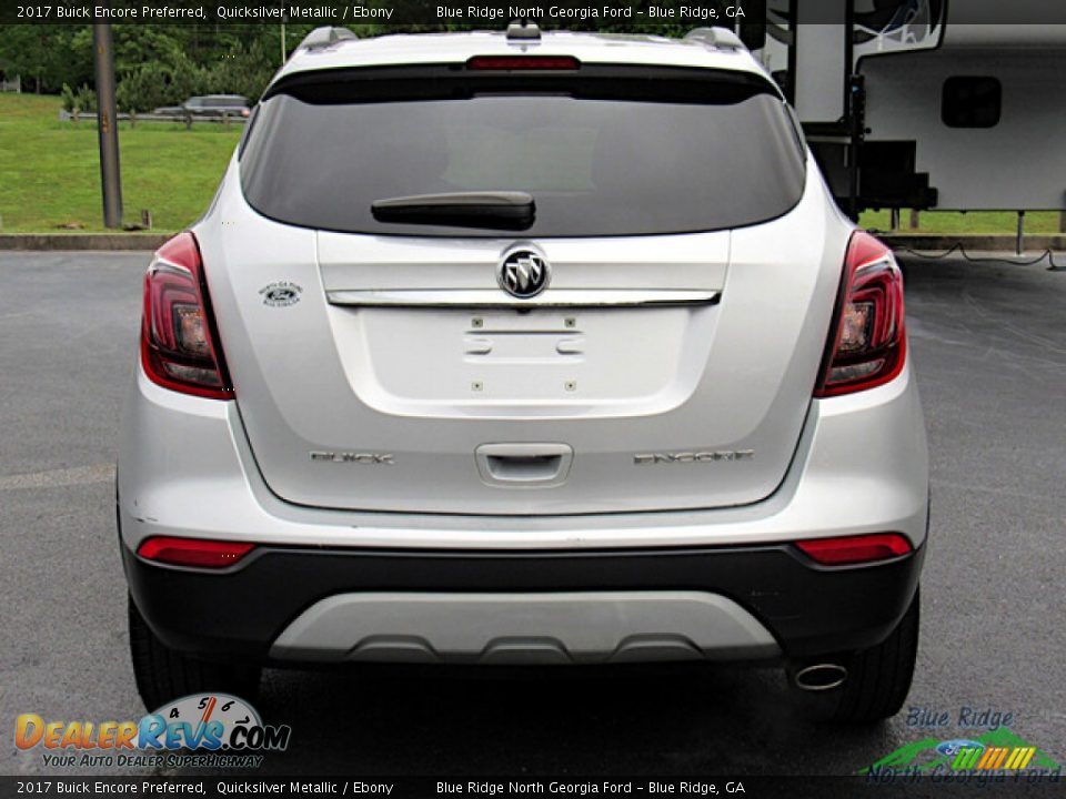 2017 Buick Encore Preferred Quicksilver Metallic / Ebony Photo #4