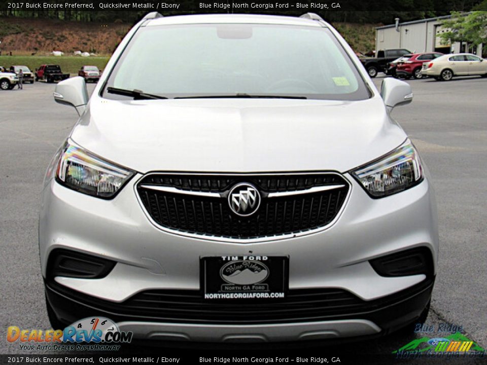 2017 Buick Encore Preferred Quicksilver Metallic / Ebony Photo #8