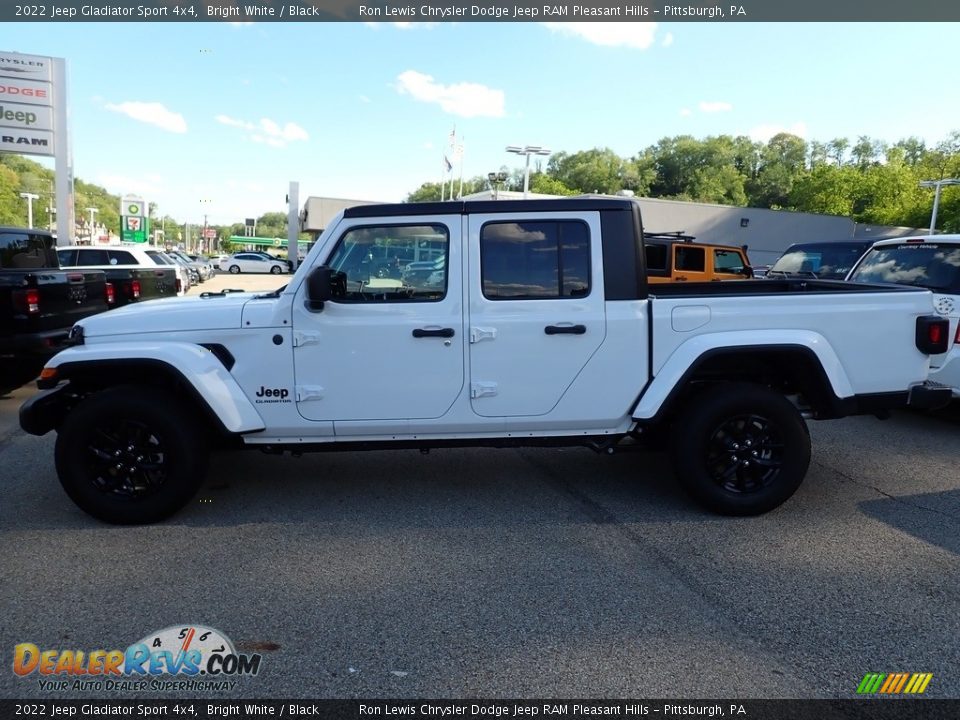 2022 Jeep Gladiator Sport 4x4 Bright White / Black Photo #2