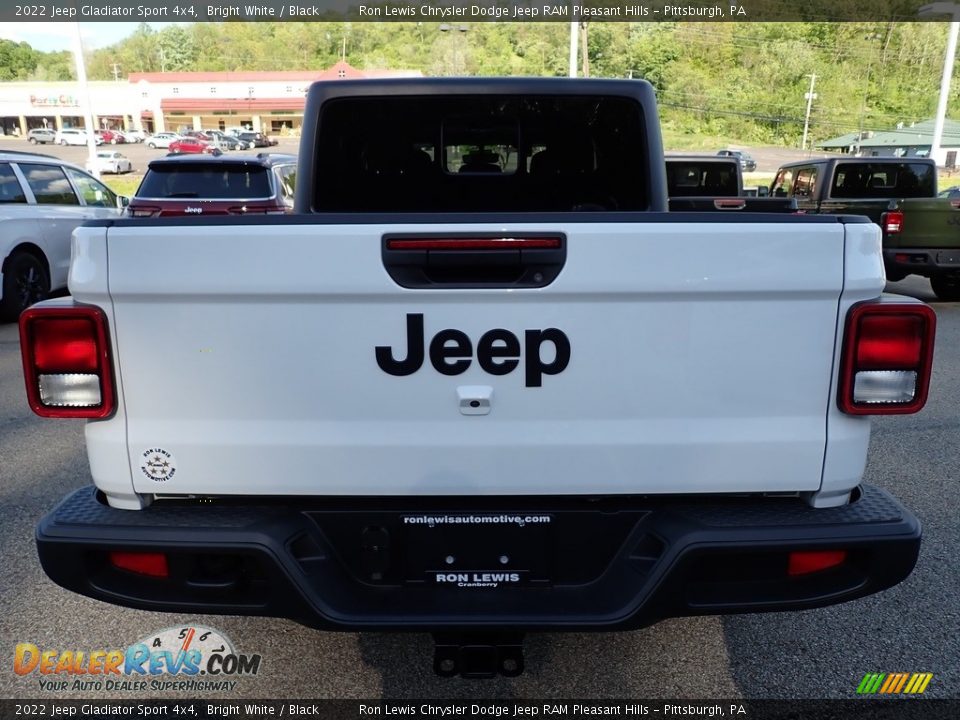 2022 Jeep Gladiator Sport 4x4 Bright White / Black Photo #4