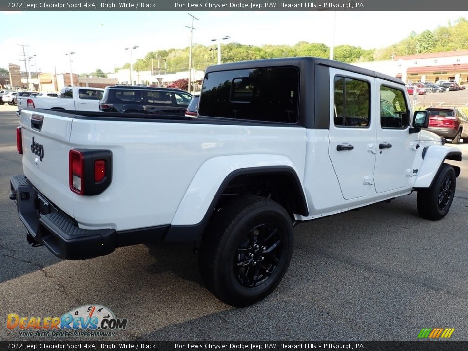 2022 Jeep Gladiator Sport 4x4 Bright White / Black Photo #5