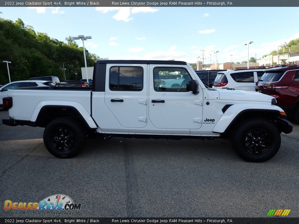 2022 Jeep Gladiator Sport 4x4 Bright White / Black Photo #6