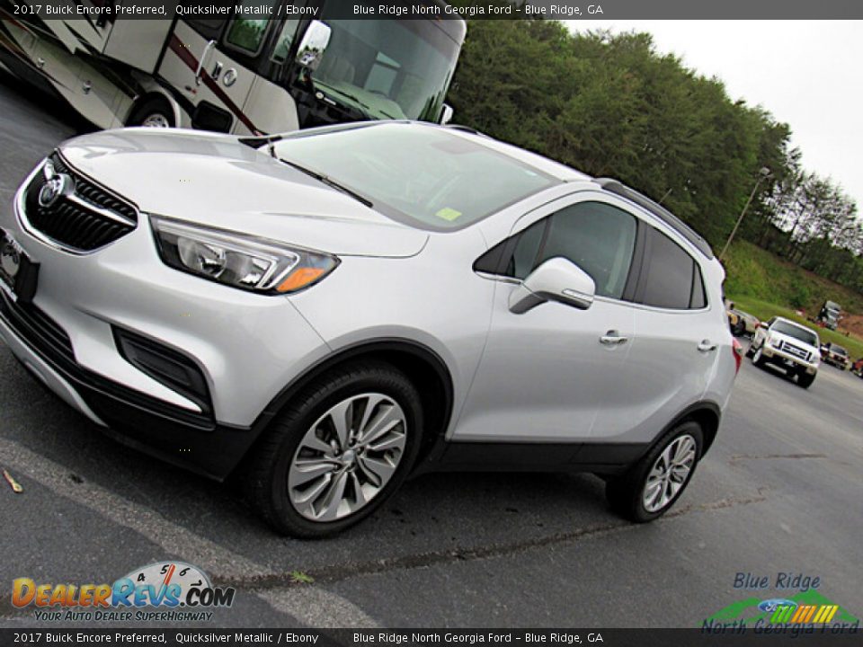 2017 Buick Encore Preferred Quicksilver Metallic / Ebony Photo #26