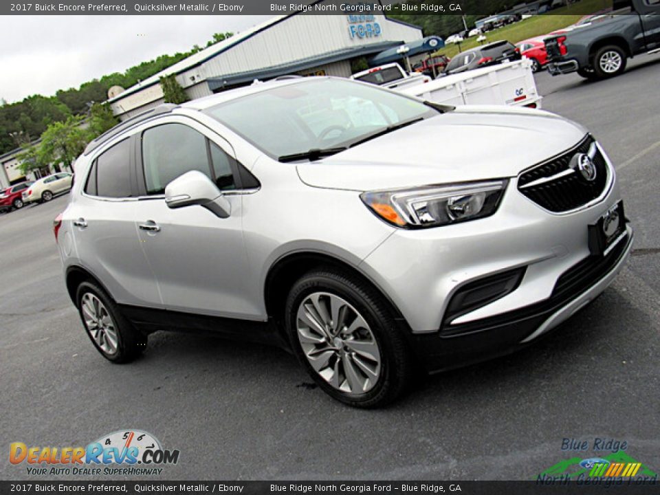 2017 Buick Encore Preferred Quicksilver Metallic / Ebony Photo #27