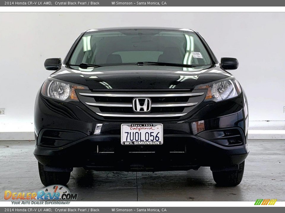 2014 Honda CR-V LX AWD Crystal Black Pearl / Black Photo #2