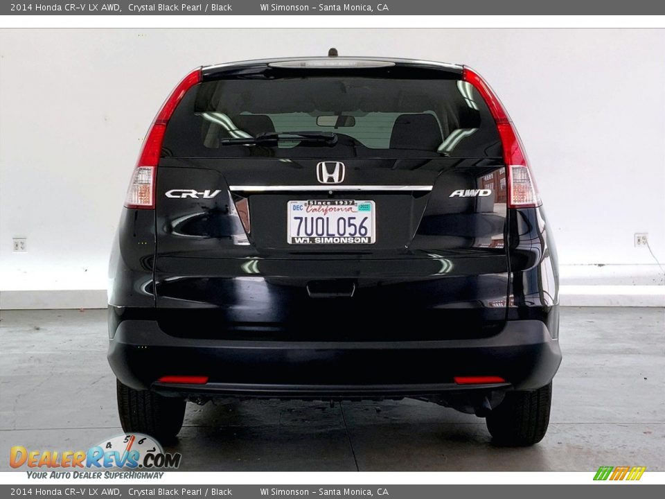 2014 Honda CR-V LX AWD Crystal Black Pearl / Black Photo #3