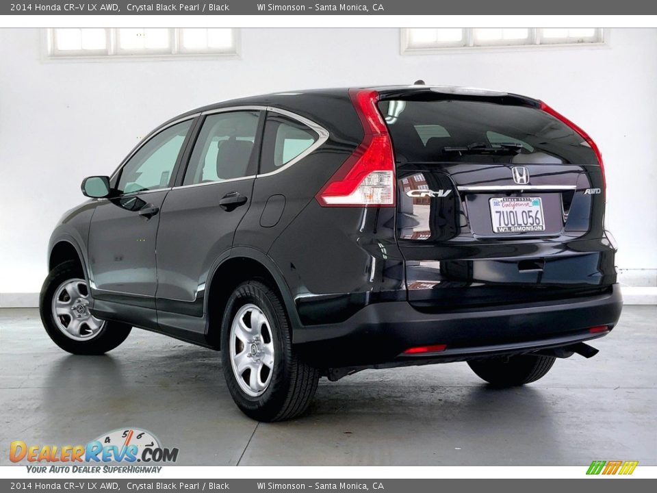 2014 Honda CR-V LX AWD Crystal Black Pearl / Black Photo #10