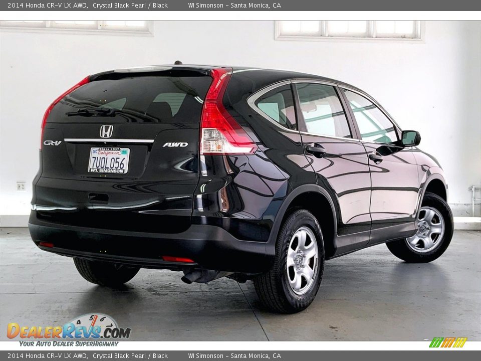 2014 Honda CR-V LX AWD Crystal Black Pearl / Black Photo #13