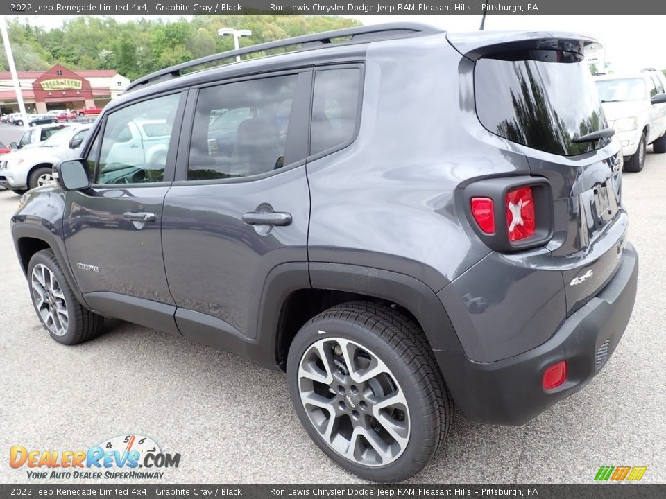 2022 Jeep Renegade Limited 4x4 Graphite Gray / Black Photo #2