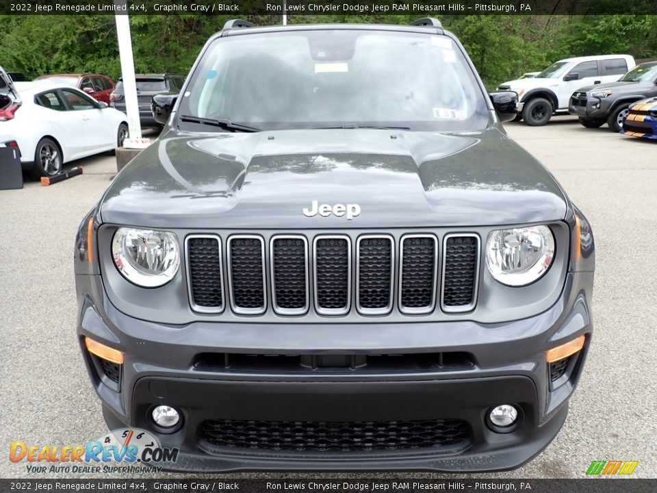 2022 Jeep Renegade Limited 4x4 Graphite Gray / Black Photo #9