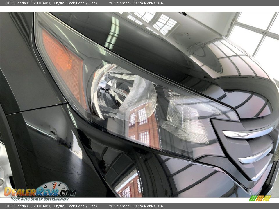 2014 Honda CR-V LX AWD Crystal Black Pearl / Black Photo #28