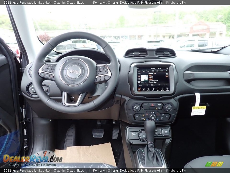 Dashboard of 2022 Jeep Renegade Limited 4x4 Photo #13