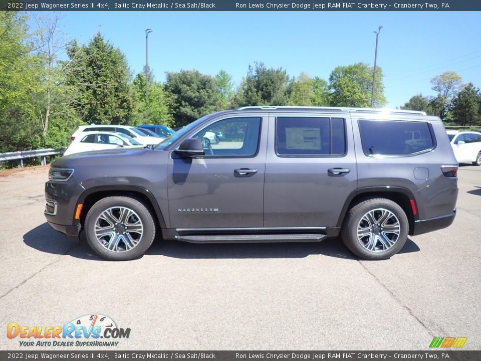 2022 Jeep Wagoneer Series III 4x4 Baltic Gray Metallic / Sea Salt/Black Photo #2