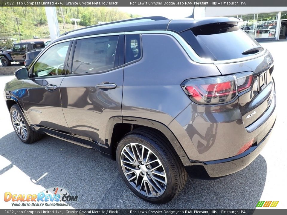 2022 Jeep Compass Limited 4x4 Granite Crystal Metallic / Black Photo #3