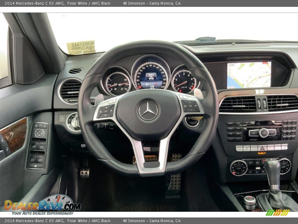 2014 Mercedes-Benz C 63 AMG Steering Wheel Photo #4