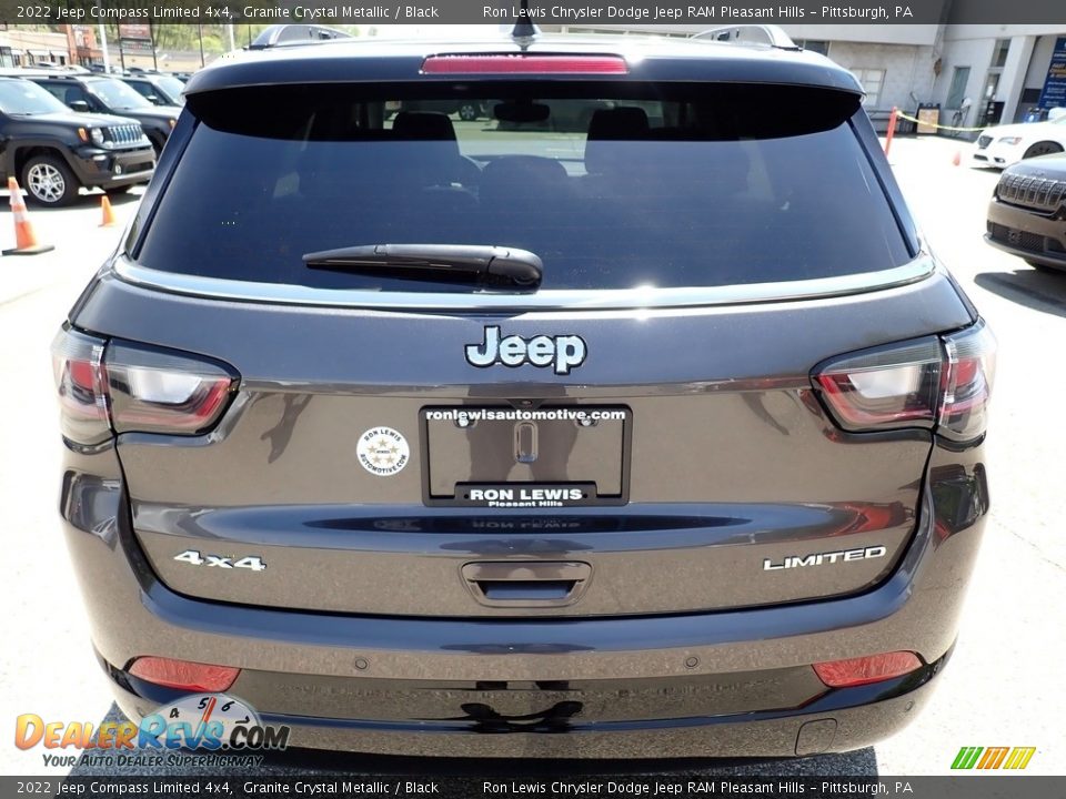 2022 Jeep Compass Limited 4x4 Granite Crystal Metallic / Black Photo #4