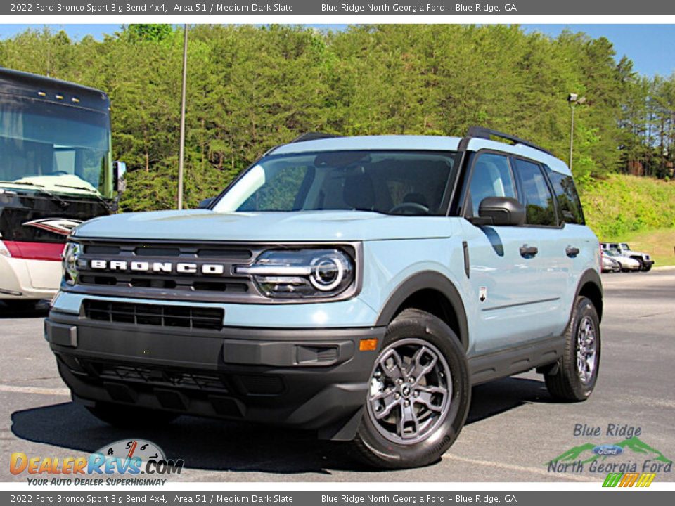 2022 Ford Bronco Sport Big Bend 4x4 Area 51 / Medium Dark Slate Photo #1