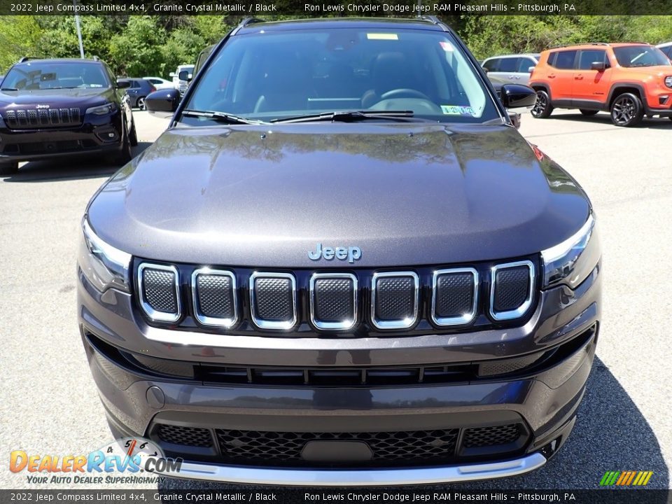 2022 Jeep Compass Limited 4x4 Granite Crystal Metallic / Black Photo #9