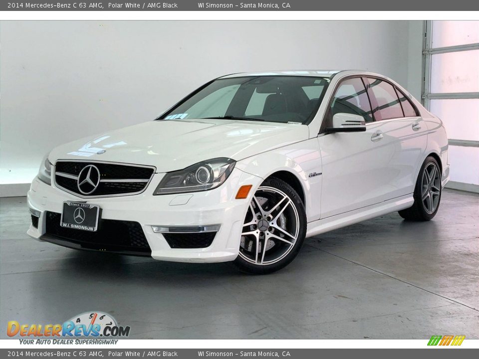 Polar White 2014 Mercedes-Benz C 63 AMG Photo #12