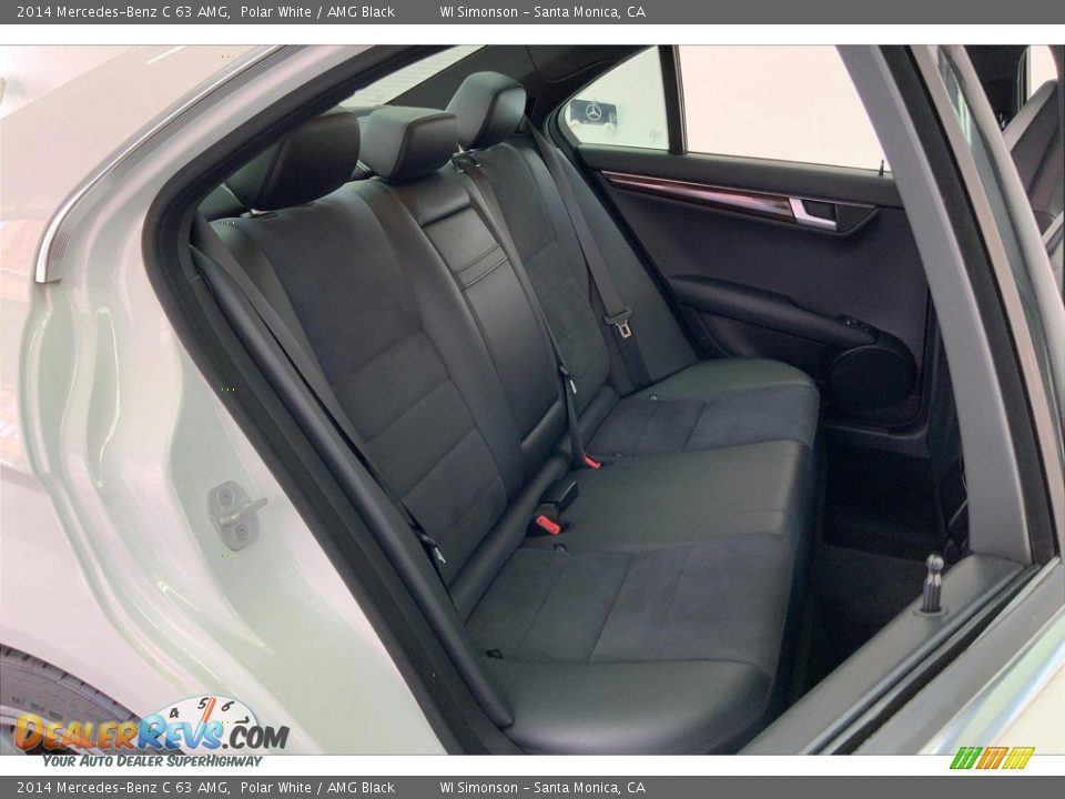Rear Seat of 2014 Mercedes-Benz C 63 AMG Photo #19