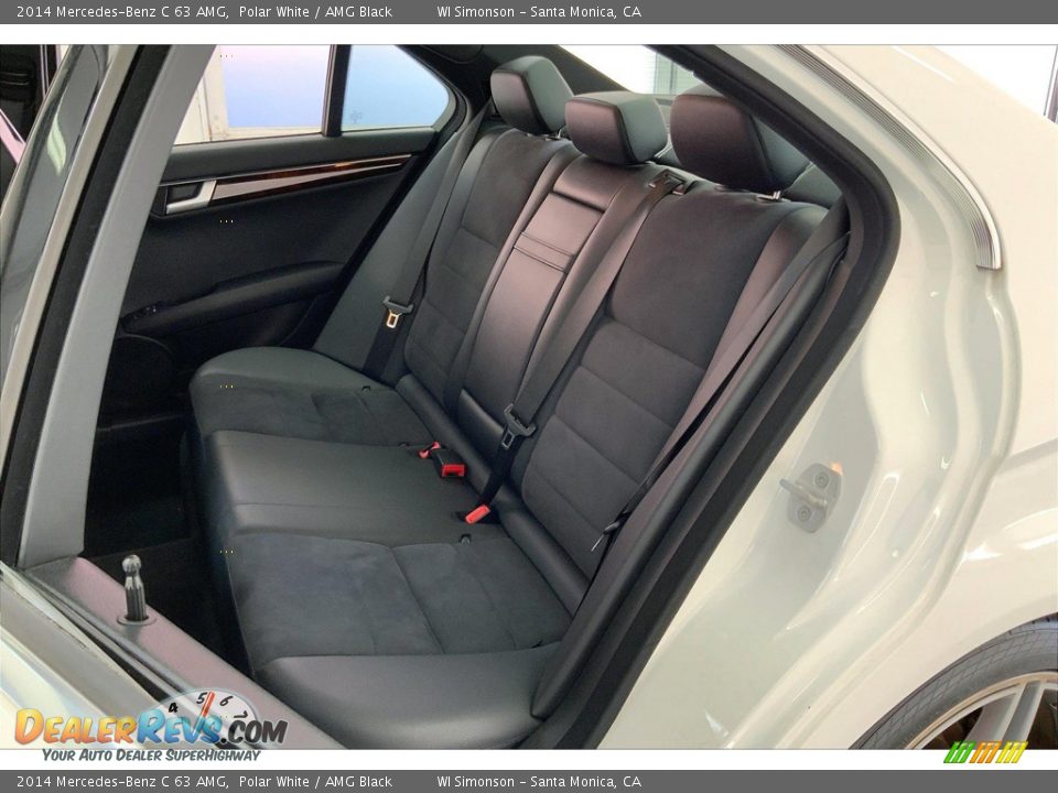 Rear Seat of 2014 Mercedes-Benz C 63 AMG Photo #20