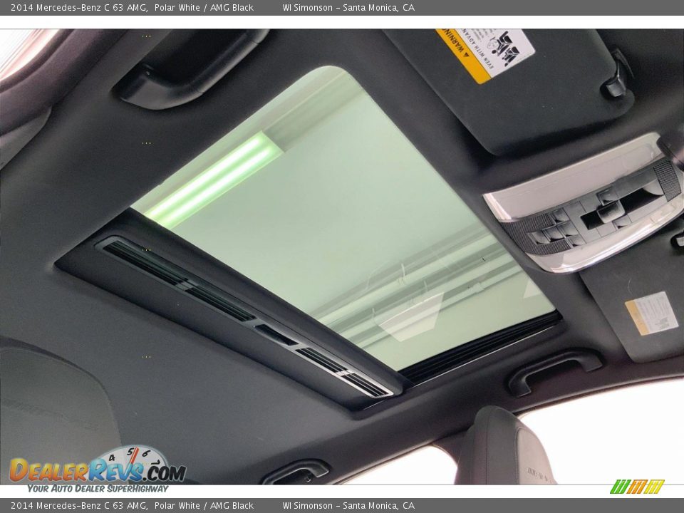 Sunroof of 2014 Mercedes-Benz C 63 AMG Photo #25