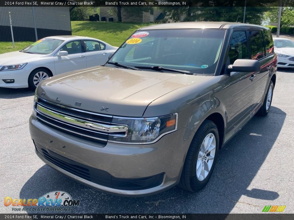 2014 Ford Flex SE Mineral Gray / Charcoal Black Photo #2