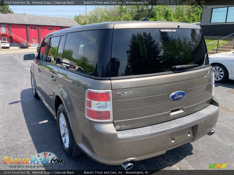 2014 Ford Flex SE Mineral Gray / Charcoal Black Photo #3