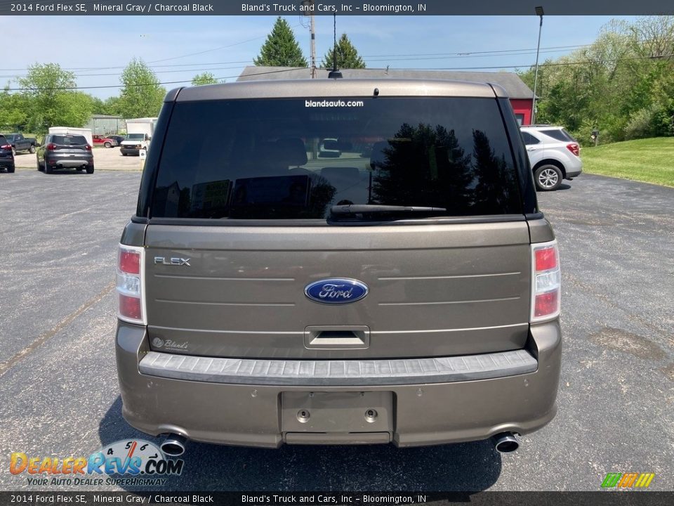 2014 Ford Flex SE Mineral Gray / Charcoal Black Photo #4