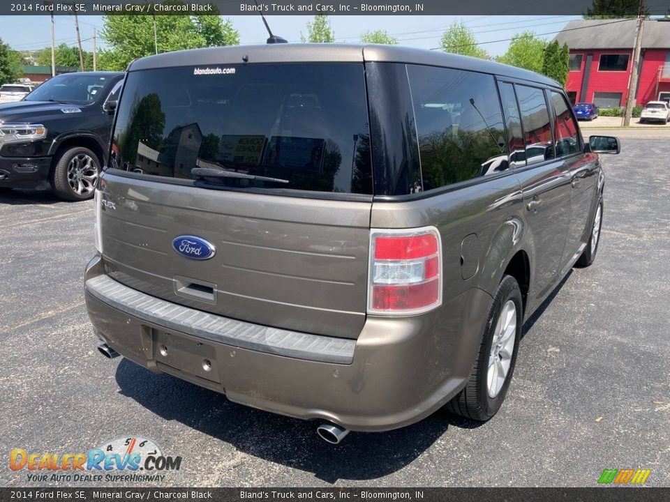 2014 Ford Flex SE Mineral Gray / Charcoal Black Photo #5