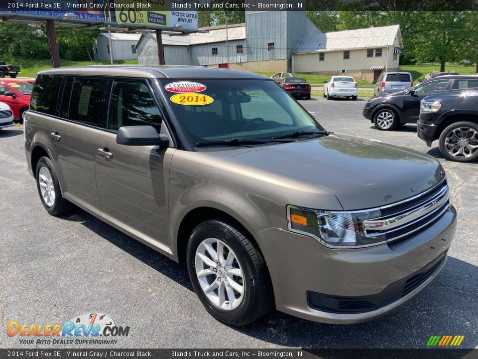 2014 Ford Flex SE Mineral Gray / Charcoal Black Photo #6