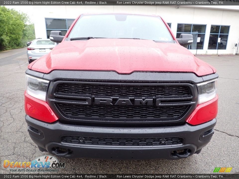 2022 Ram 1500 Big Horn Night Edition Crew Cab 4x4 Redline / Black Photo #8