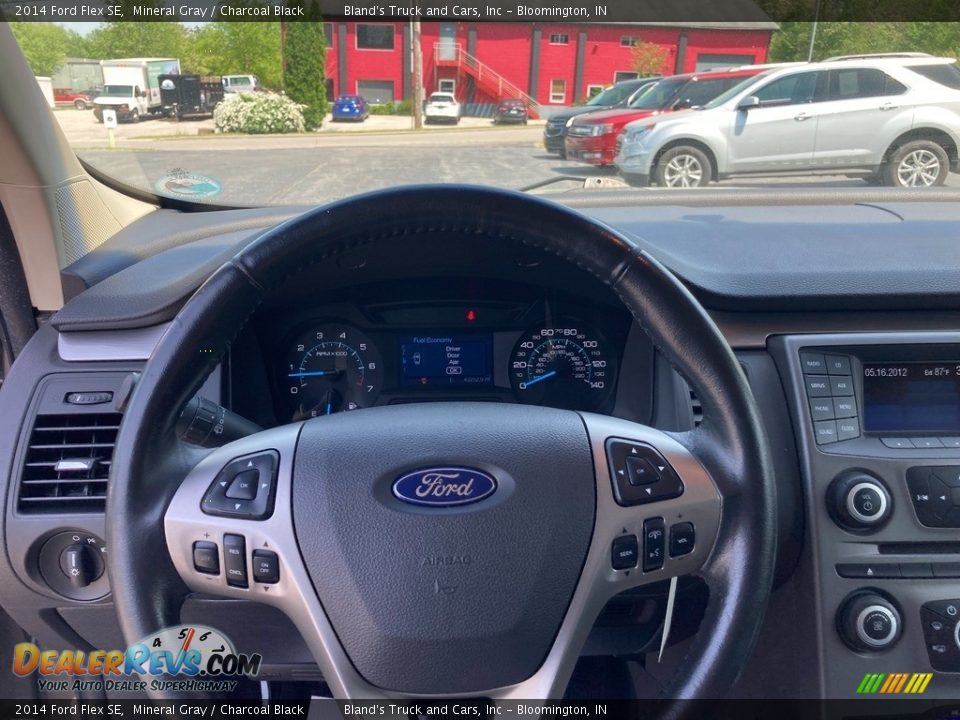 2014 Ford Flex SE Mineral Gray / Charcoal Black Photo #11