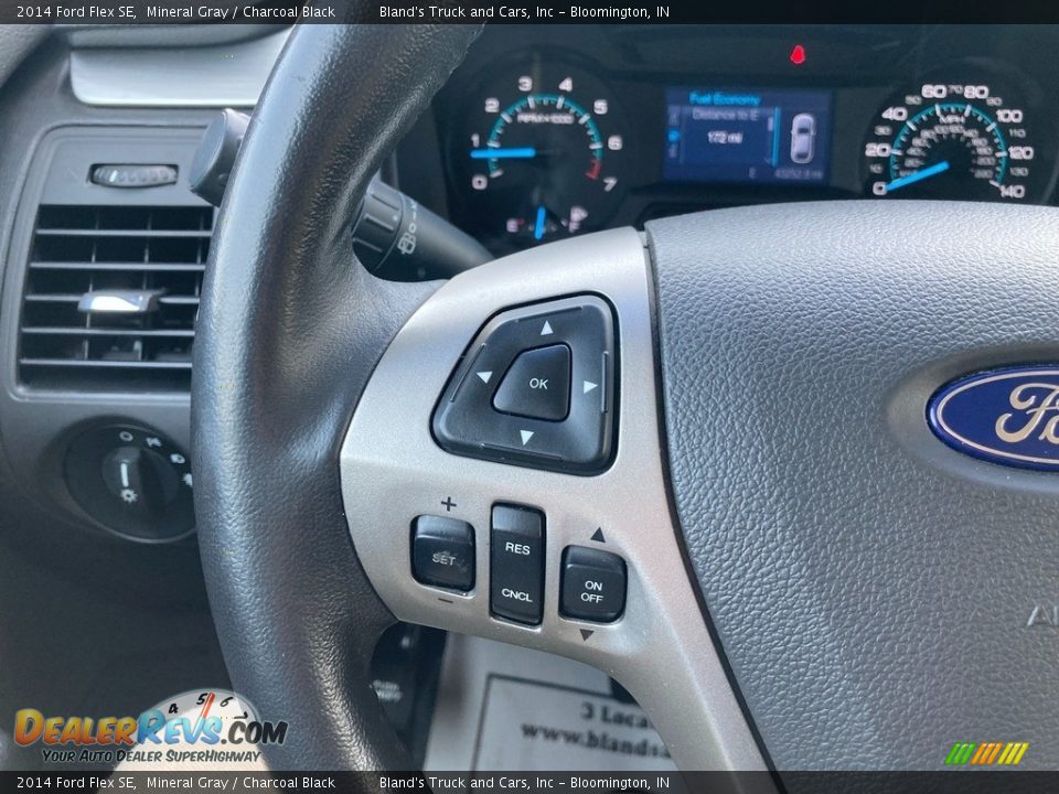 2014 Ford Flex SE Mineral Gray / Charcoal Black Photo #14