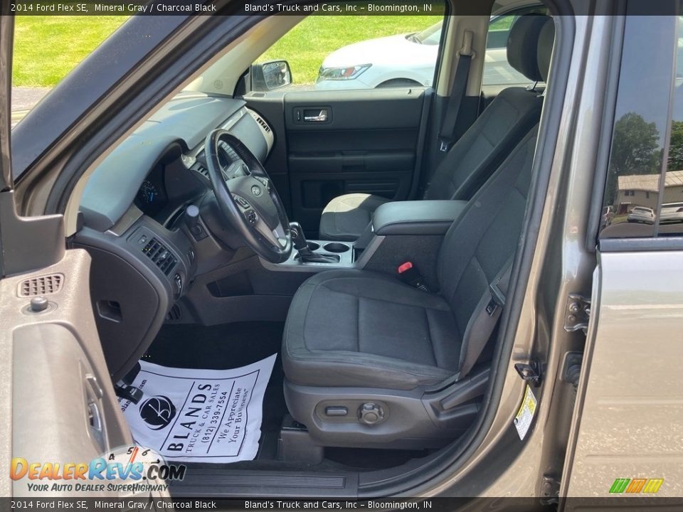 2014 Ford Flex SE Mineral Gray / Charcoal Black Photo #22