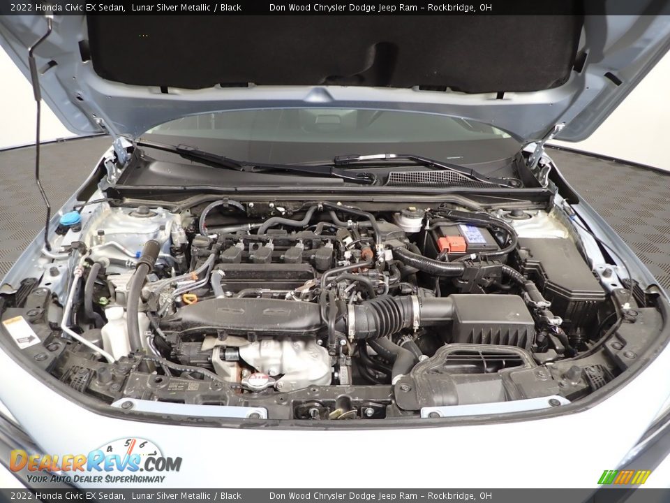 2022 Honda Civic EX Sedan Lunar Silver Metallic / Black Photo #8