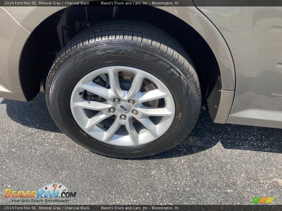 2014 Ford Flex SE Mineral Gray / Charcoal Black Photo #33