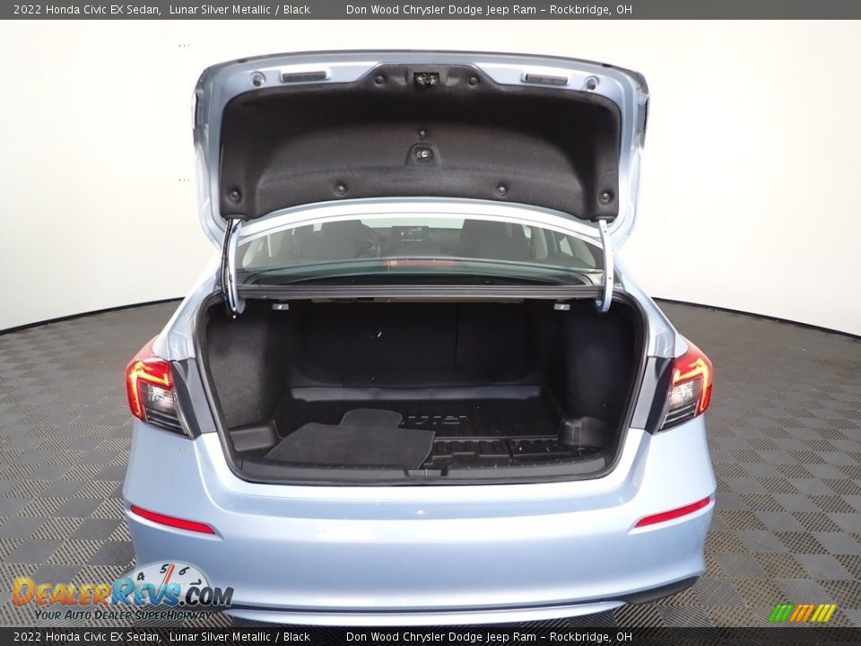 2022 Honda Civic EX Sedan Lunar Silver Metallic / Black Photo #13