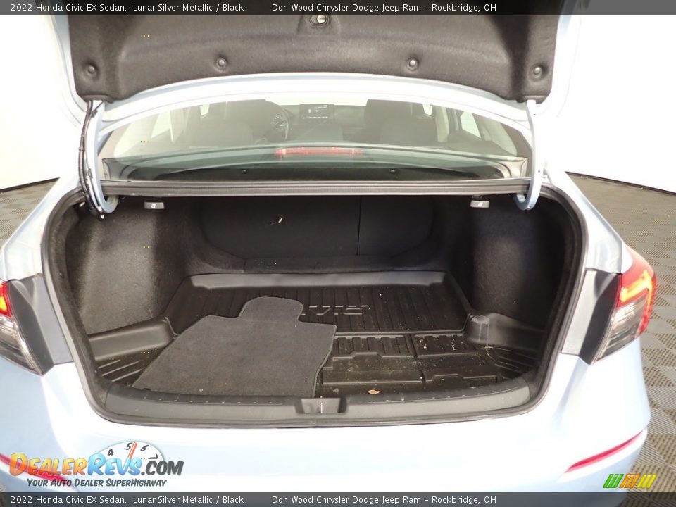2022 Honda Civic EX Sedan Lunar Silver Metallic / Black Photo #14