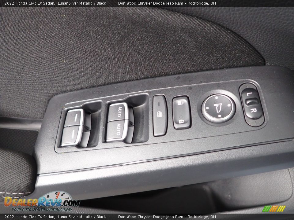 2022 Honda Civic EX Sedan Lunar Silver Metallic / Black Photo #17