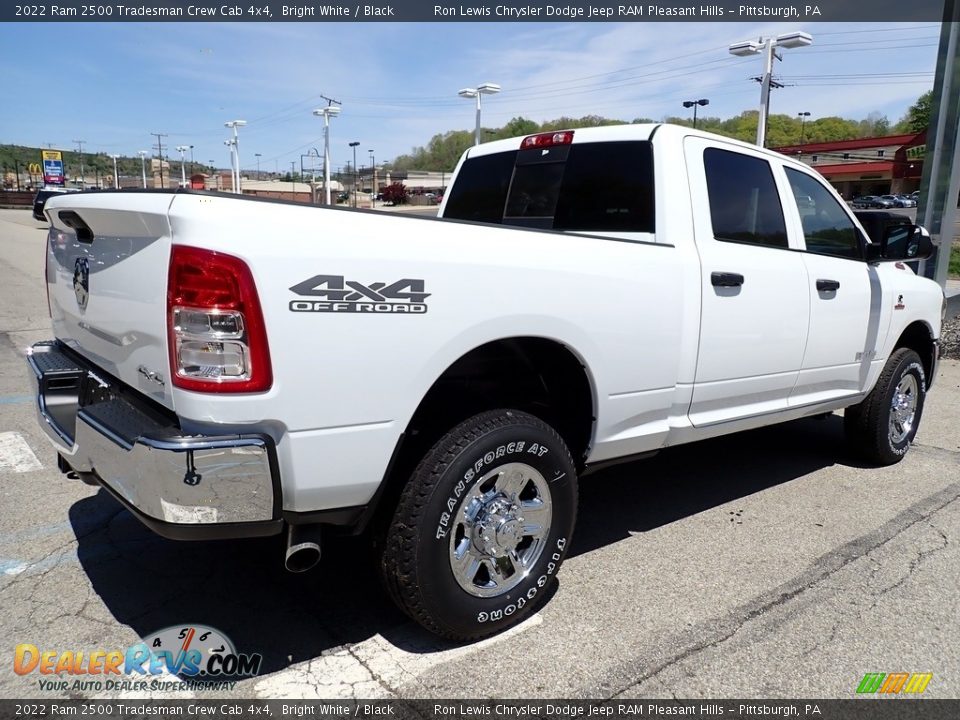 2022 Ram 2500 Tradesman Crew Cab 4x4 Bright White / Black Photo #5