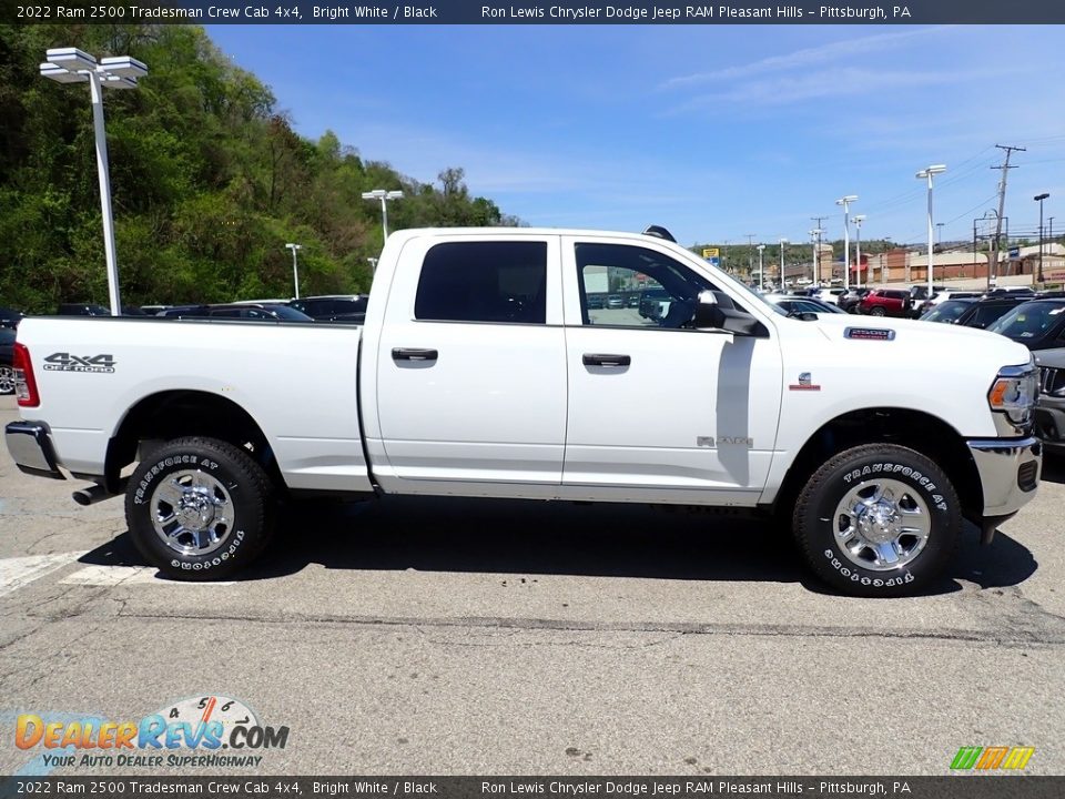 2022 Ram 2500 Tradesman Crew Cab 4x4 Bright White / Black Photo #6