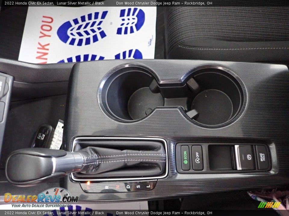 2022 Honda Civic EX Sedan Lunar Silver Metallic / Black Photo #25